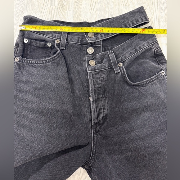 AGOLDE Broken Waistband Straight Leg Jeans - Picture 10 of 10